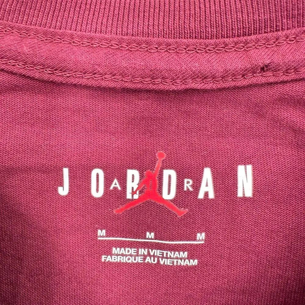 Michael‎ Jordan '92 Air Jordan Shirt Mens M Red Orange Jumpman Streetwear Sports